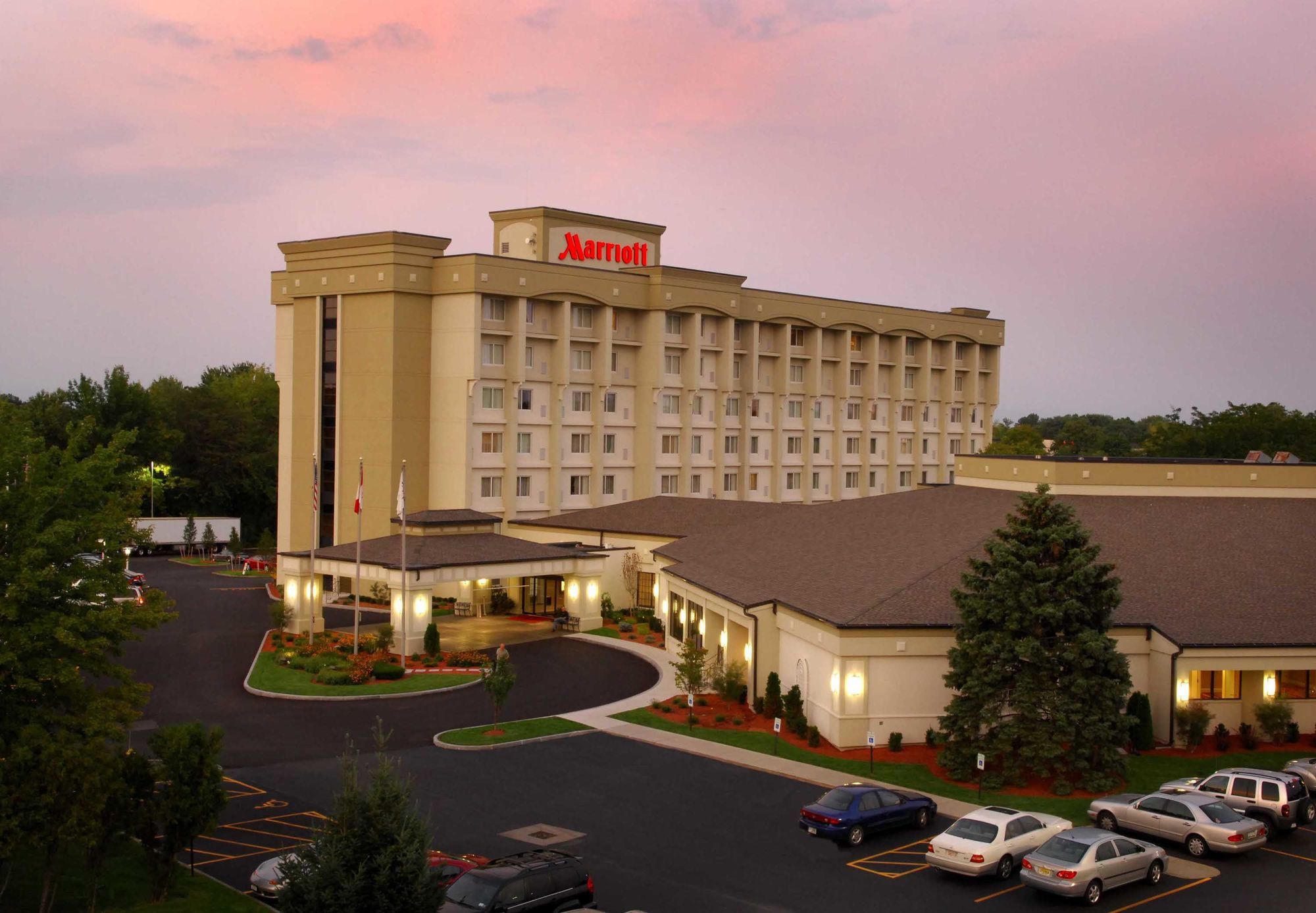 Rochester Airport Marriott Esterno foto